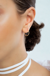 Ania Haie 14K Gold Earring/EAU001-08YG