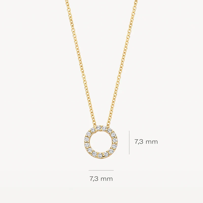 Golden Necklace & Pendant/3065YZI