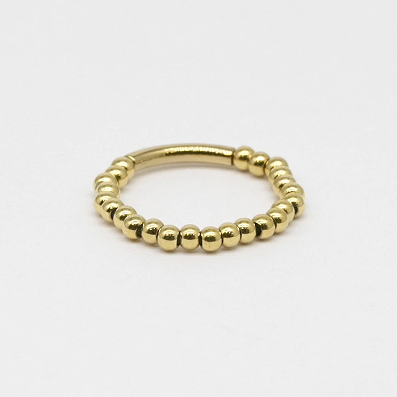 Zag Bijoux Surgical Stainless Steel Ring / SRR12044-01UNI