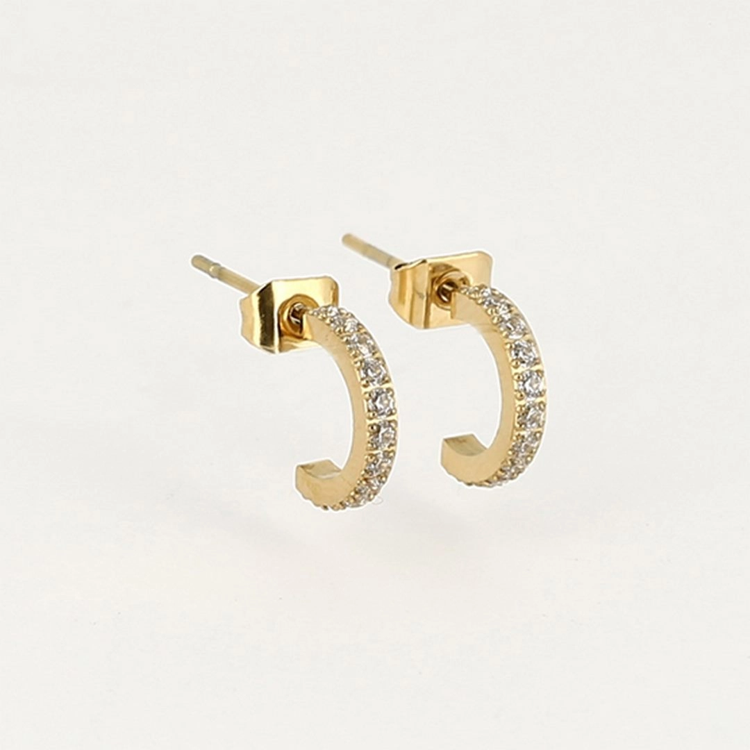Zag Bijoux Surgical Stainless Steel Earring / SEC15169-01WHT