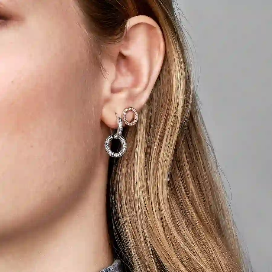 PANDORA Rose Earring / 280585CZ