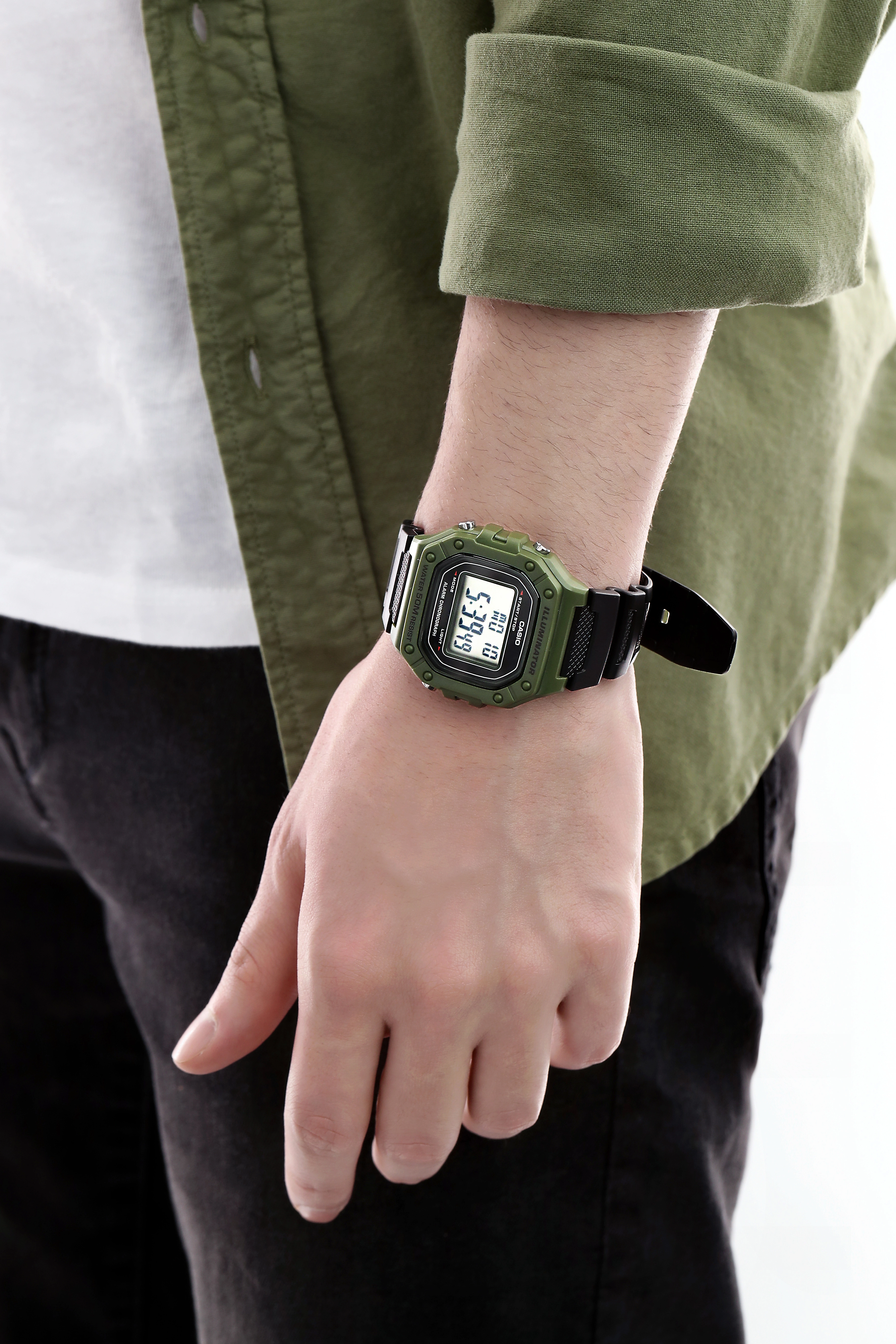 Quartz Wristwatch / W-218H-3AVDF