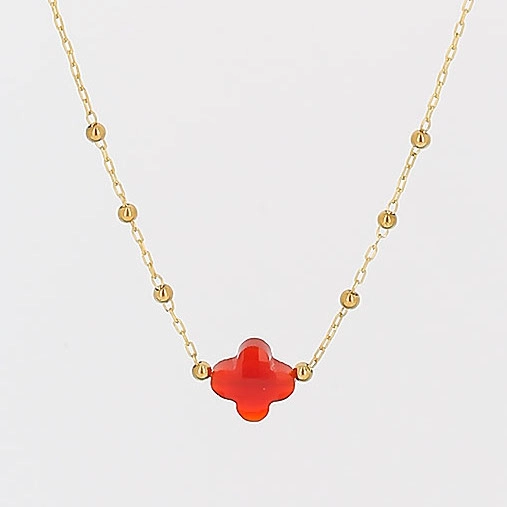 Necklace & Pendant / SNS7970-01RED