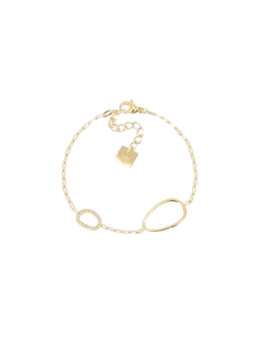 Zag Bijoux Surgical Stainless Steel Bracelet / SBS21841-01WHT