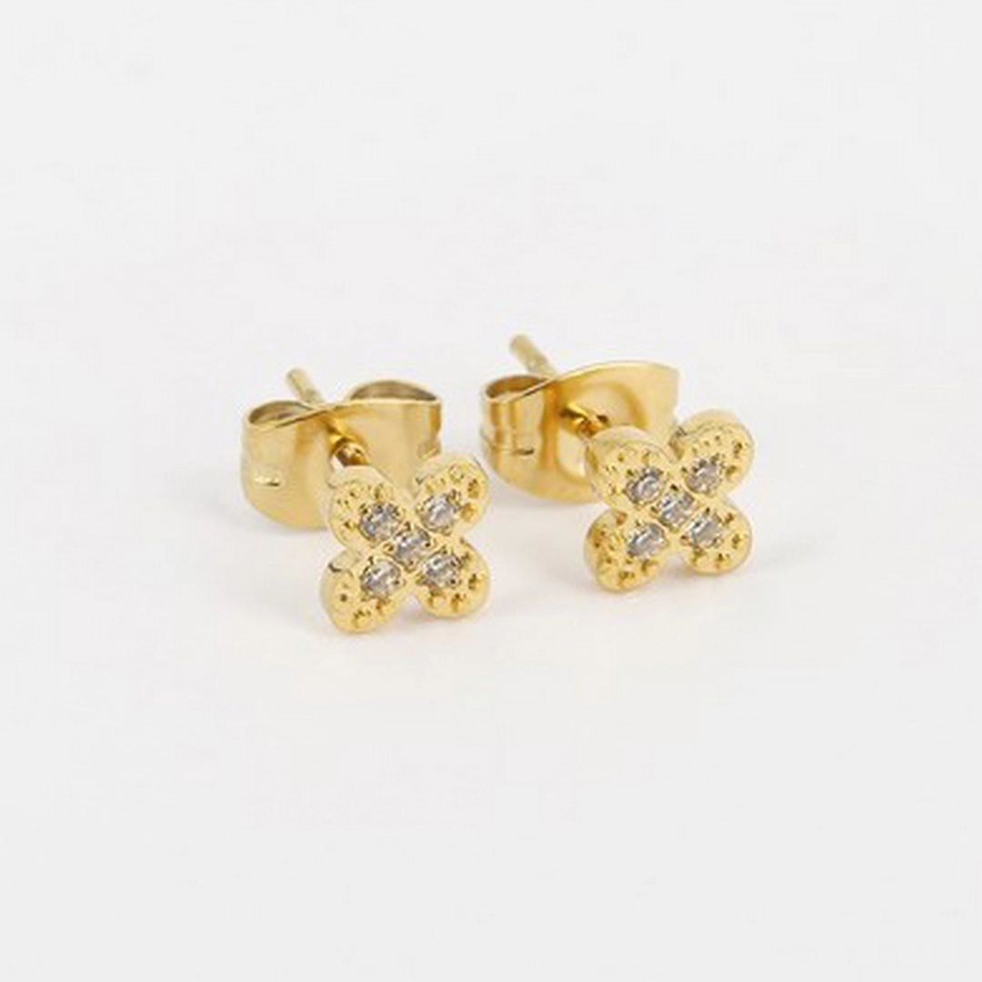 Zag Bijoux Surgical Stainless Steel Earring / SEP18291-01WHT