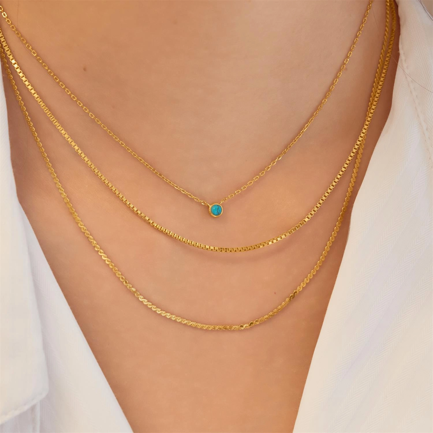 Necklace & Pendant / N073-01G