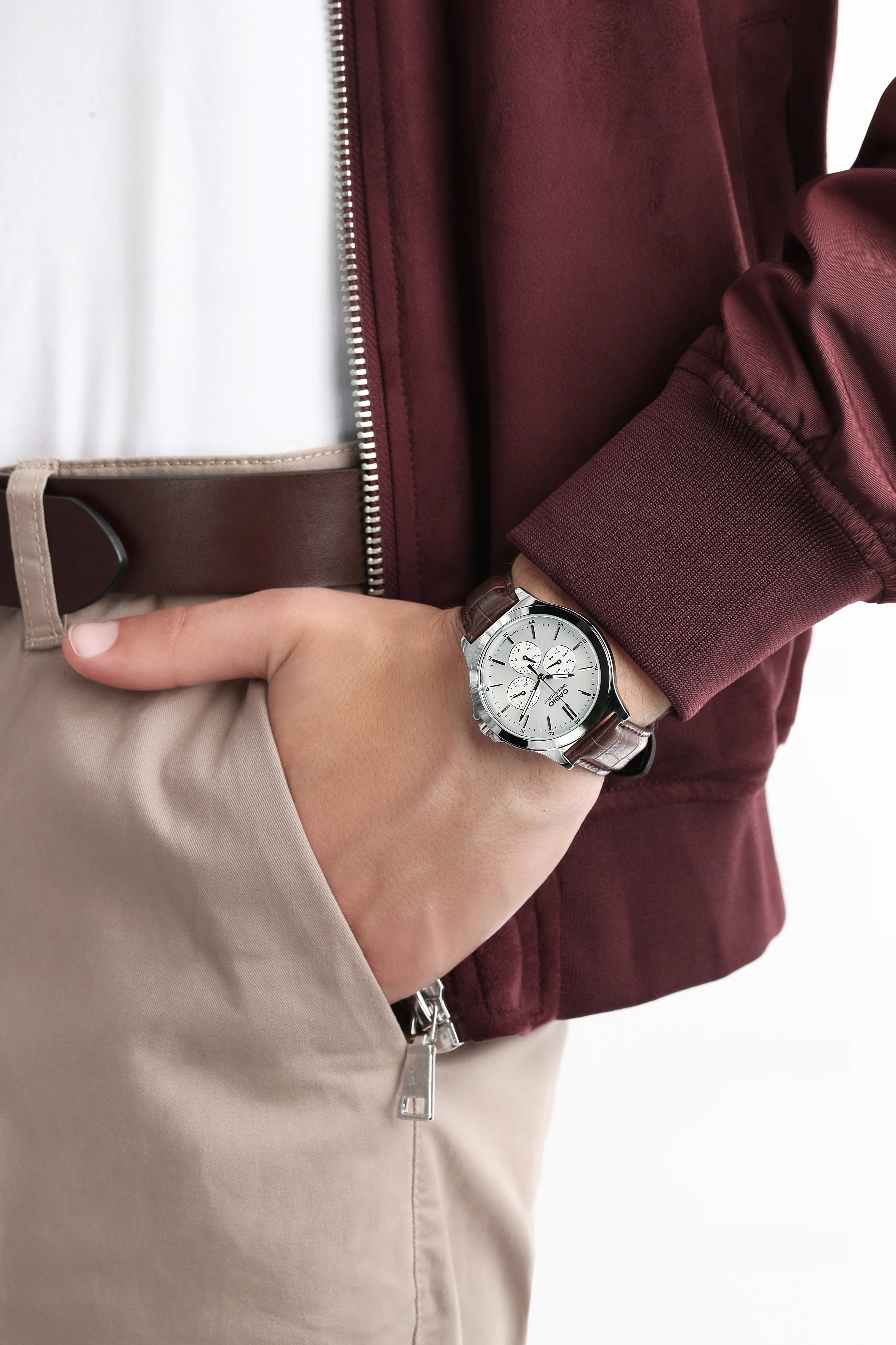 Quartz Wristwatch / MTP-V300L-7AUDF