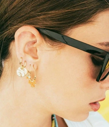 Zag Bijoux Surgical Stainless Steel Earring / SEC5838-01UNI