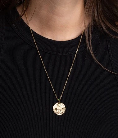 Zag Bijoux Surgical Stainless Steel Necklace / SNM21348-01SAG