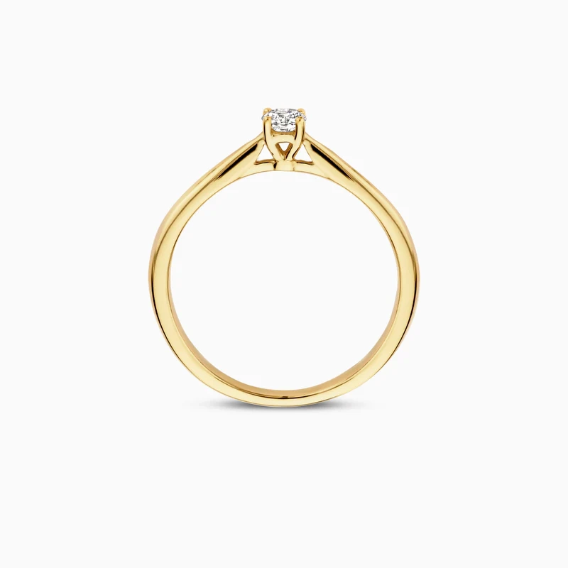 Blush Lab-Grown Diamond 14K Gold Ring / LG1000Y-56