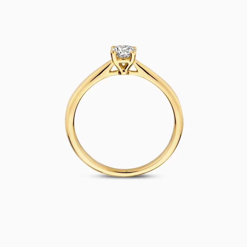 Blush Lab-Grown Diamond 14K Gold Ring / LG1002Y-54