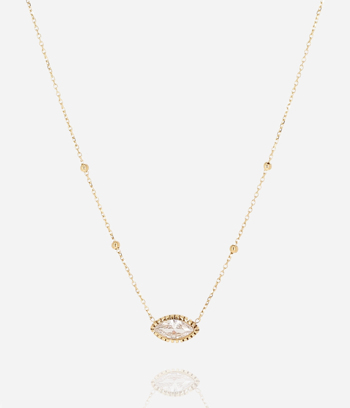 Necklace & Pendant / SNS27675-01WHT