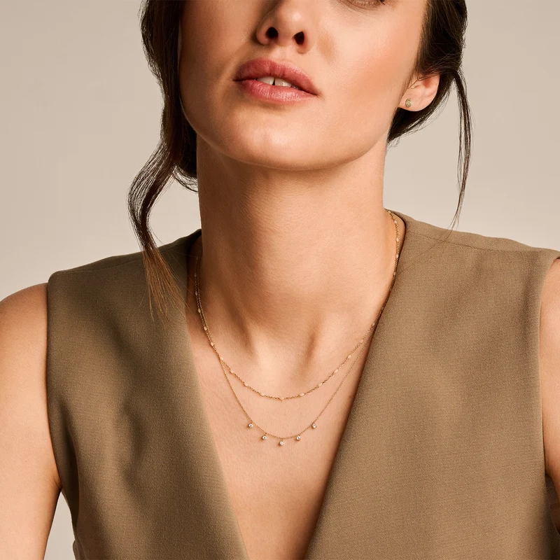 Blush 14K Gold Necklace / 3162YRM