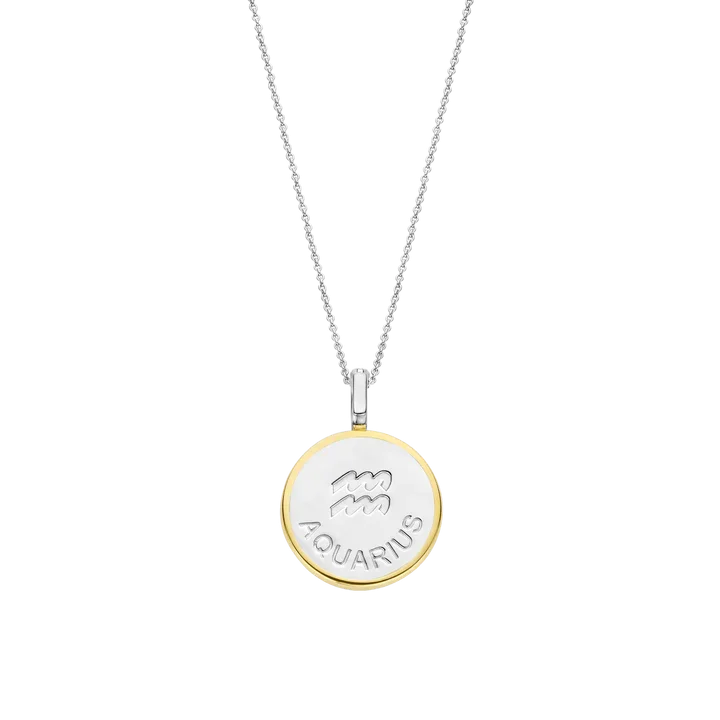 Ti Sento Sterling Silver Necklace/6826AQ