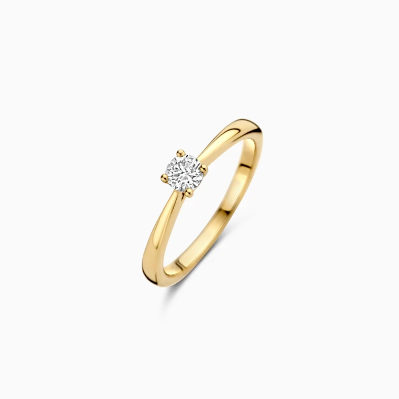 Blush Lab-Grown Diamond 14K Gold Ring / LG1001Y-52