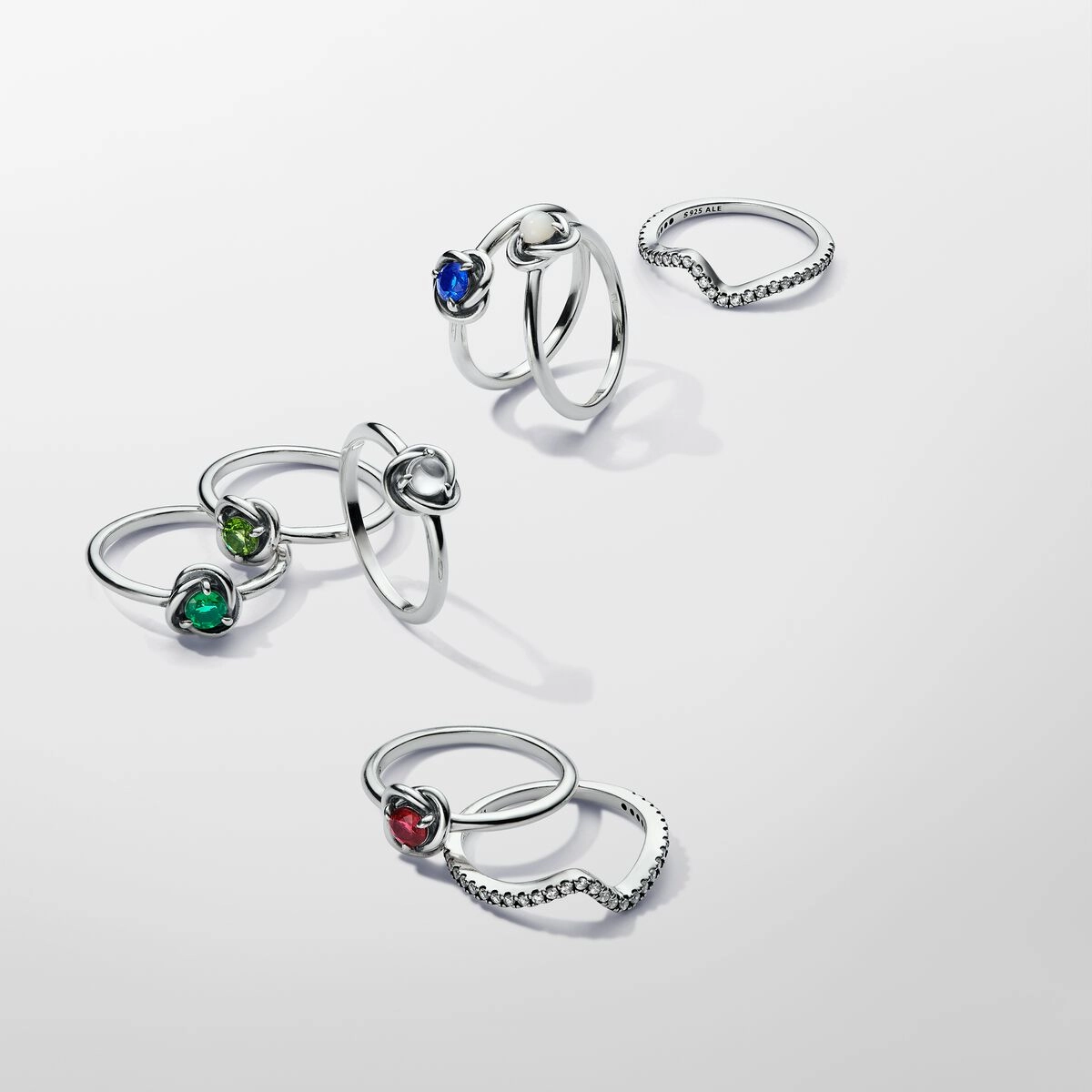 Jewelry | PANDORA Sterling Silver Ring/192993C04-54 | PANDORA