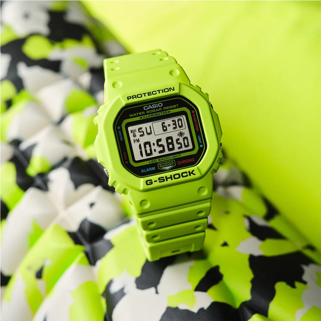 Casio G-Shock Quartz Wristwatch Unisex / DW-5600EP-9DR