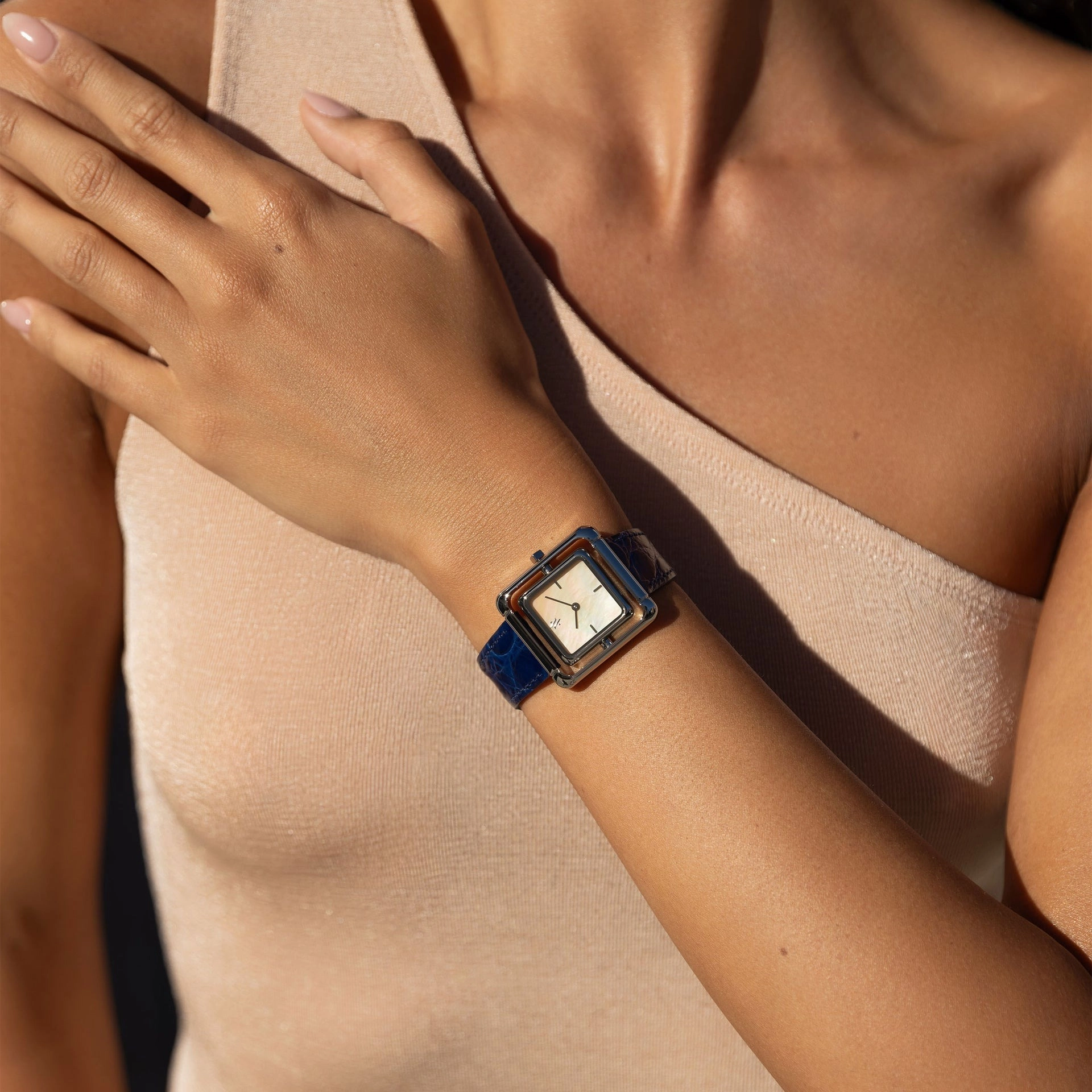 Quartz Wristwatch / UMBSPMOP-BLU