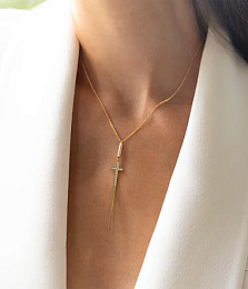 Necklace / SNM26839-01WHT