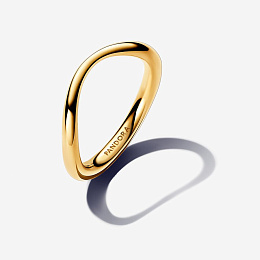 PANDORA Gold Plated metal blend Ring / 163314C00-54