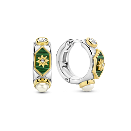 TI SENTO Earrings Gilded
