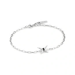 Ania Haie Rhodium plated Bracelet / B053-01H