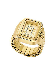 Fossil Quartz Ring-watch Women / ES5343