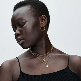 PANDORA Sterling Silver Necklace / 393334C00-45