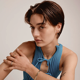 Ti Sento Sterling Silver Ring/12316ZY-56