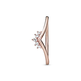 Tiara Wishbone Ring/188282CZ-54
