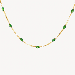 Golden Necklace & Pendant/3162YRG