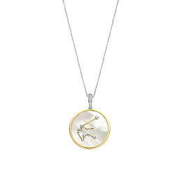 Ti Sento Sterling Silver Necklace/6826AQ