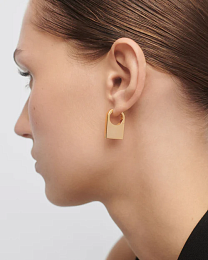 PDPAOLA Sterling Silver Earring / AR01-C33-U
