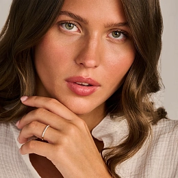Blush Lab-Grown Diamond 14K Gold Ring / LG1013Y-52