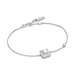 Ania Haie Rhodium plated Bracelet / B054-02H