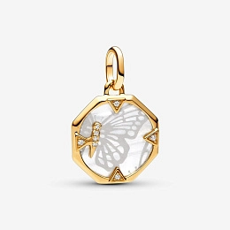 PANDORA Gold Plated metal blend Charm / 763366C01