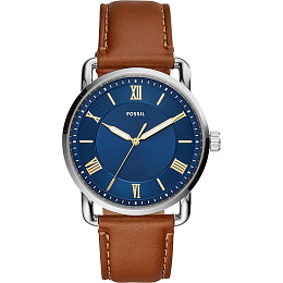 ANALOG WATCH 0 JWL SS LEATHER STRAP