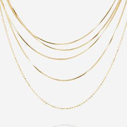 Zag Bijoux Surgical Stainless Steel Necklace / SNX22918-01UNI