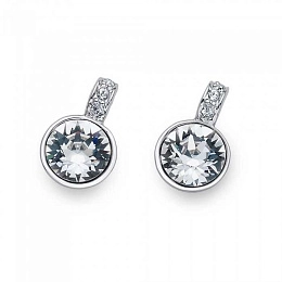 Oliver Weber Rhodium plated Earring / 22775