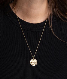 Zag Bijoux Surgical Stainless Steel Necklace / SNM21348-01SAG