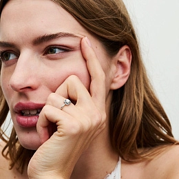 PANDORA Sterling Silver Ring/192993C06-56