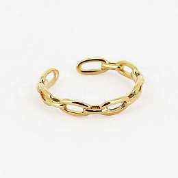 Zag Bijoux Surgical Stainless Steel Ring / SRR13852-01UNI