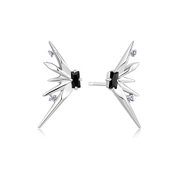 Ania Haie Rhodium plated Earring / E053-05H
