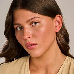 Blush Lab-Grown Diamond 14K Gold Earring / LG7000Y
