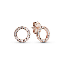 PANDORA Rose Earring / 280585CZ