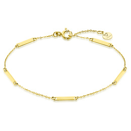 18KT YELLOW GOLD BRACELET