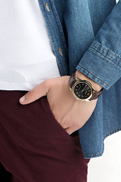 Quartz Wristwatch/MTP-V001GL-1BUDF