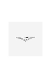 Sparkling Wishbone Ring/196316CZ-52