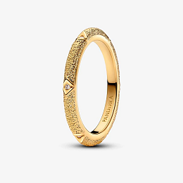 PANDORA Gold Plated metal blend Ring / 163322C01-56