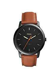 ANALOG WATCH 0 JWL SS LEATHER STRAP
